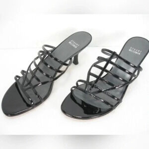 Stuart Weitzman | Black Carcel Strappy Heels Sz 9.5
